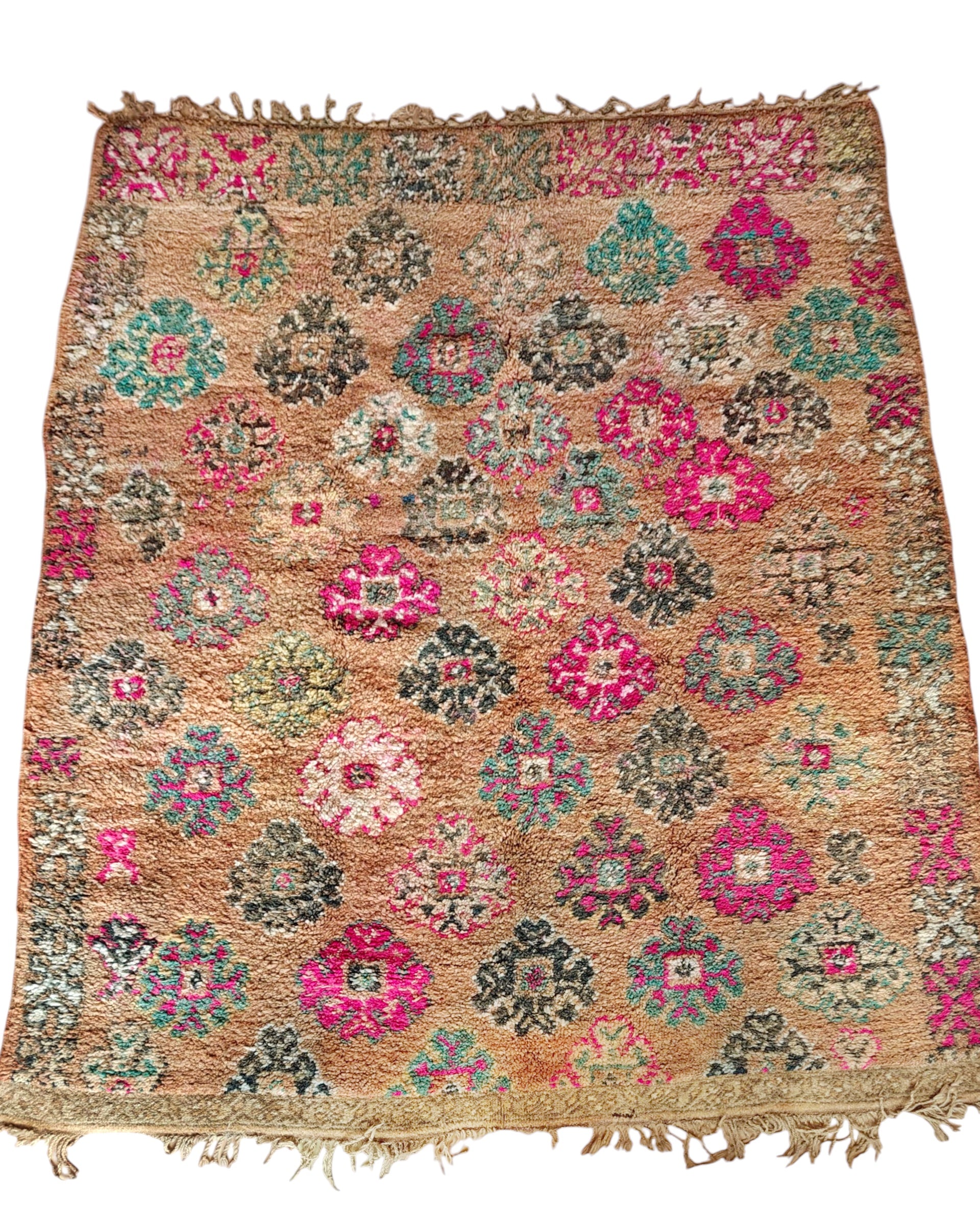 Flowerpower BOUJAAD Vintage Teppich 1.9 x 2.4