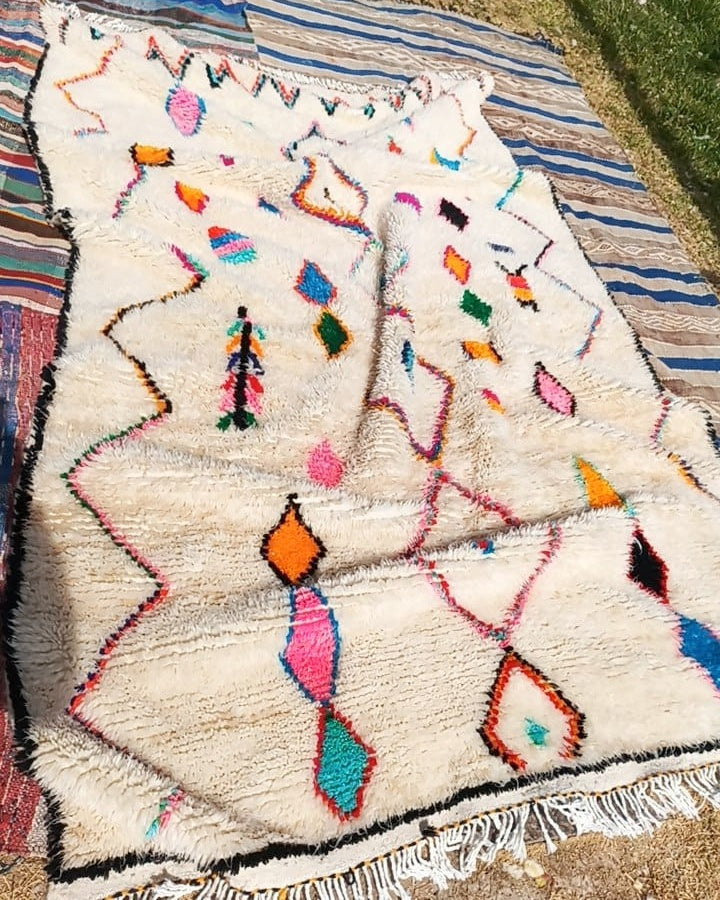 Azilalteppich Schweiz aus Wolle