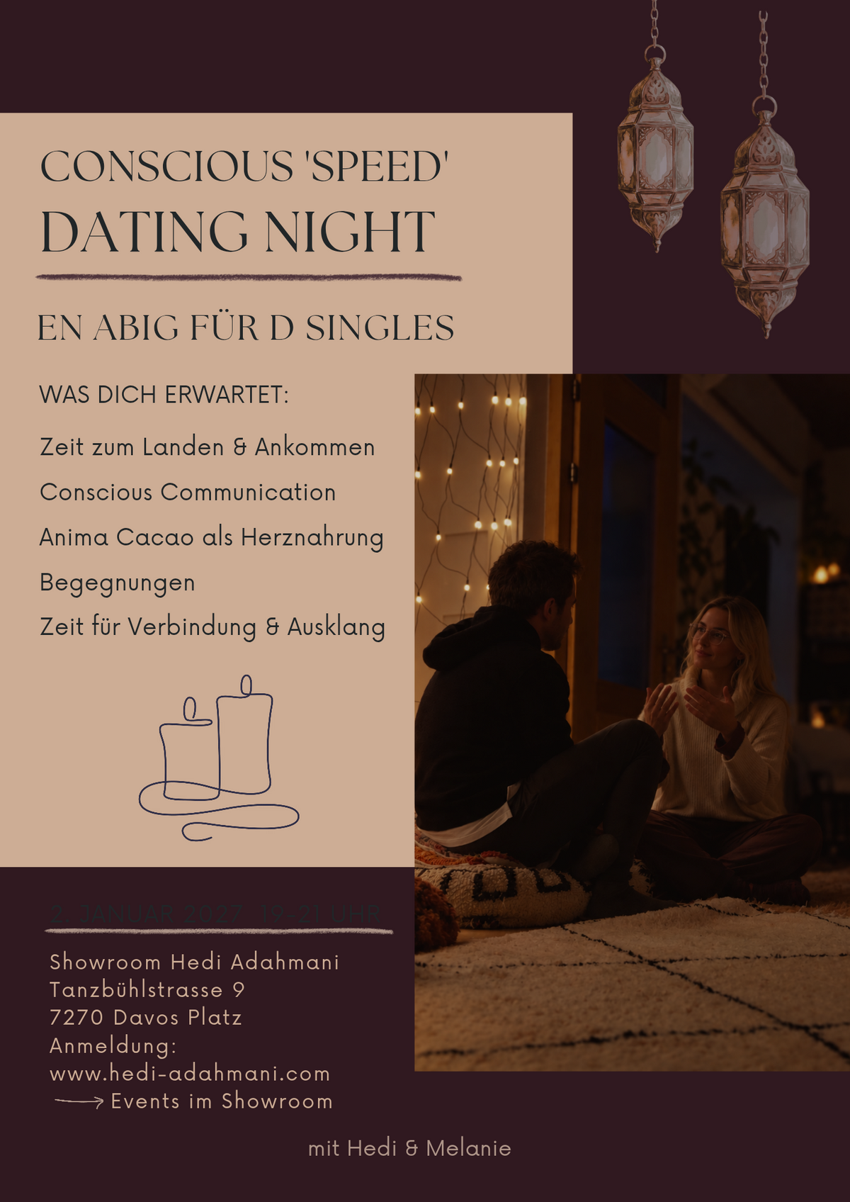 Conscious 'Speed' Dating Night für Singles
