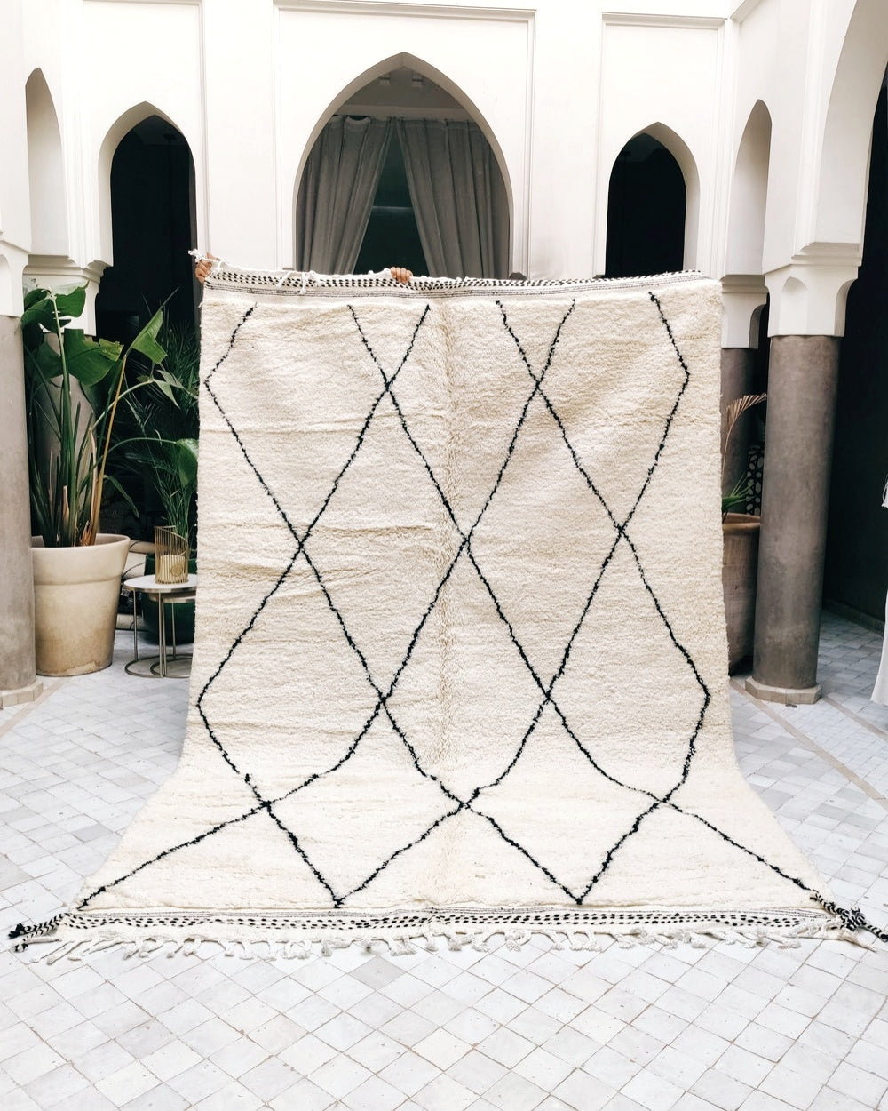 Beni Ourain Berber Teppich aus Marokko