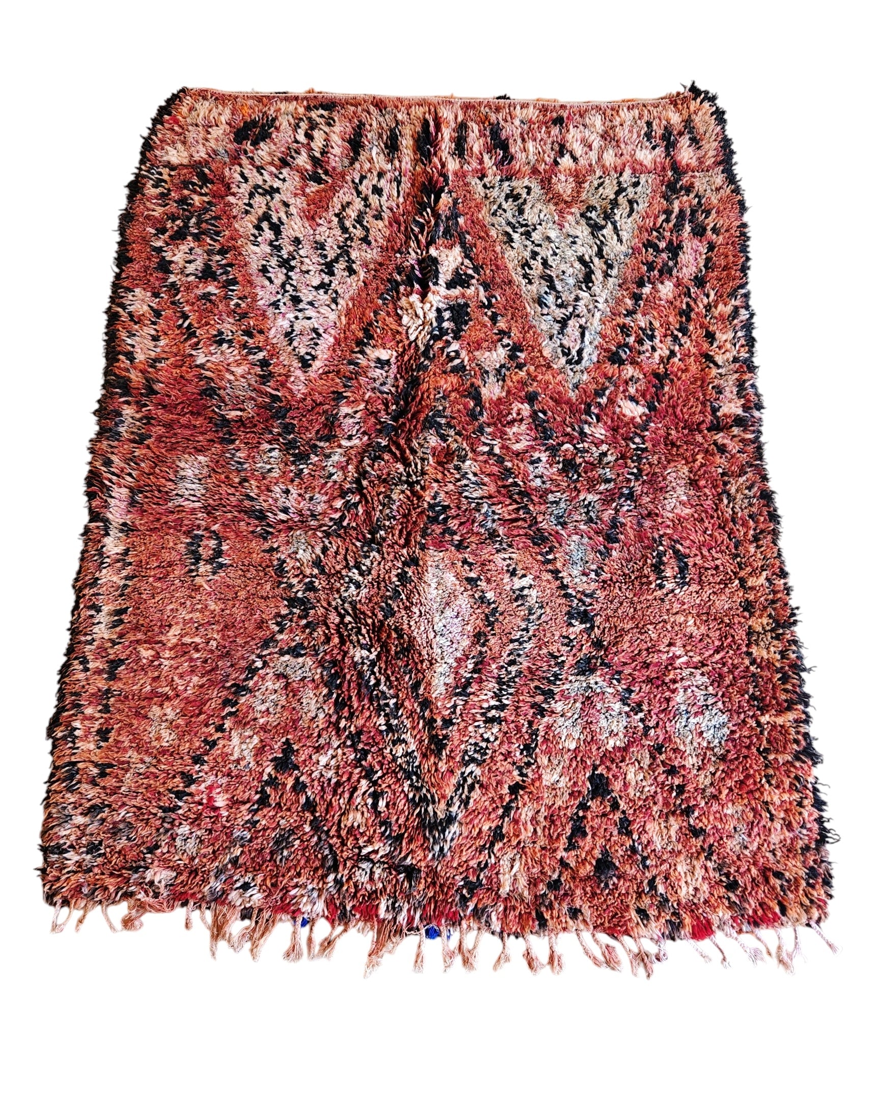 Berberteppich Boujaad rot