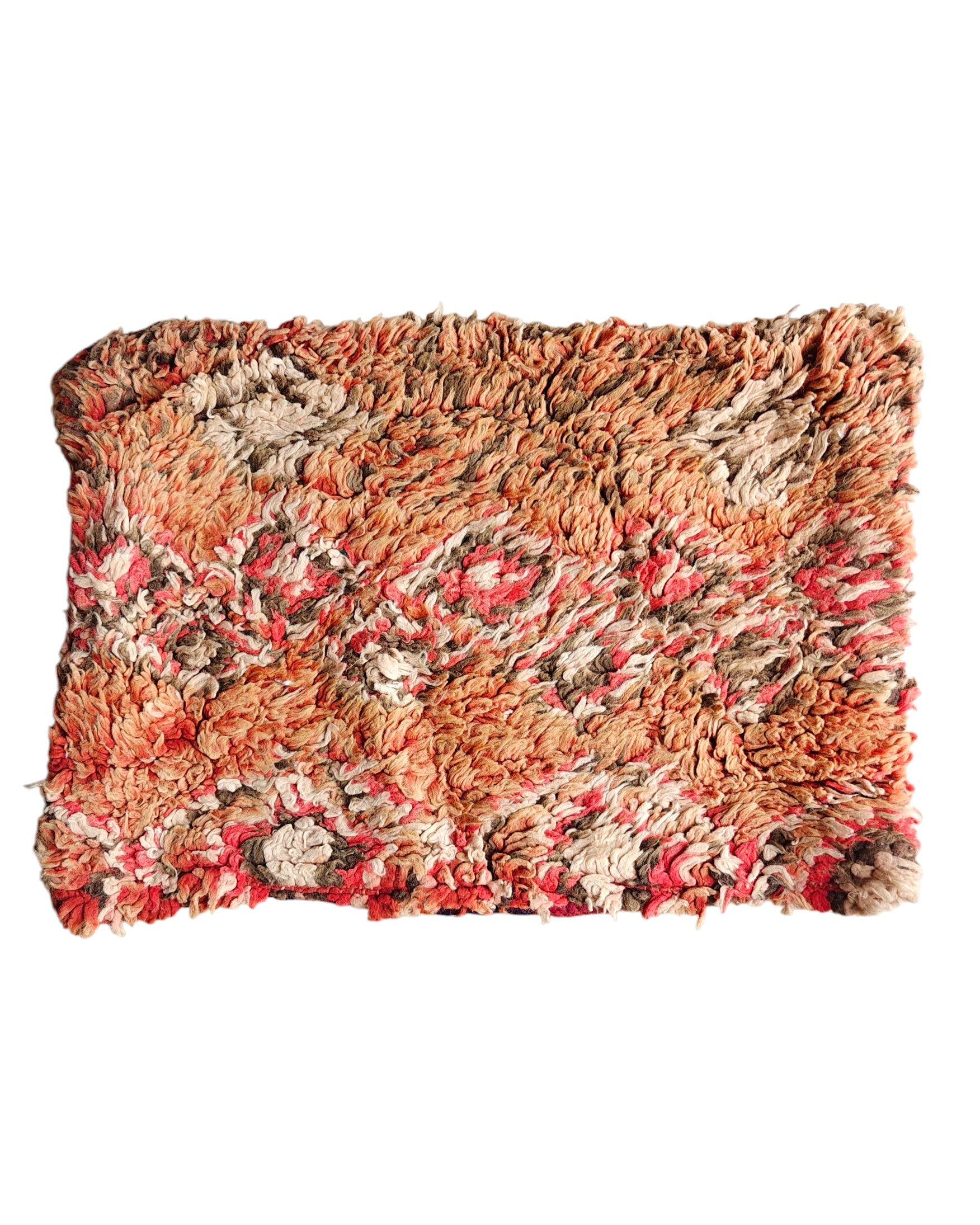 Bohemian Kissen aus Marokko orange