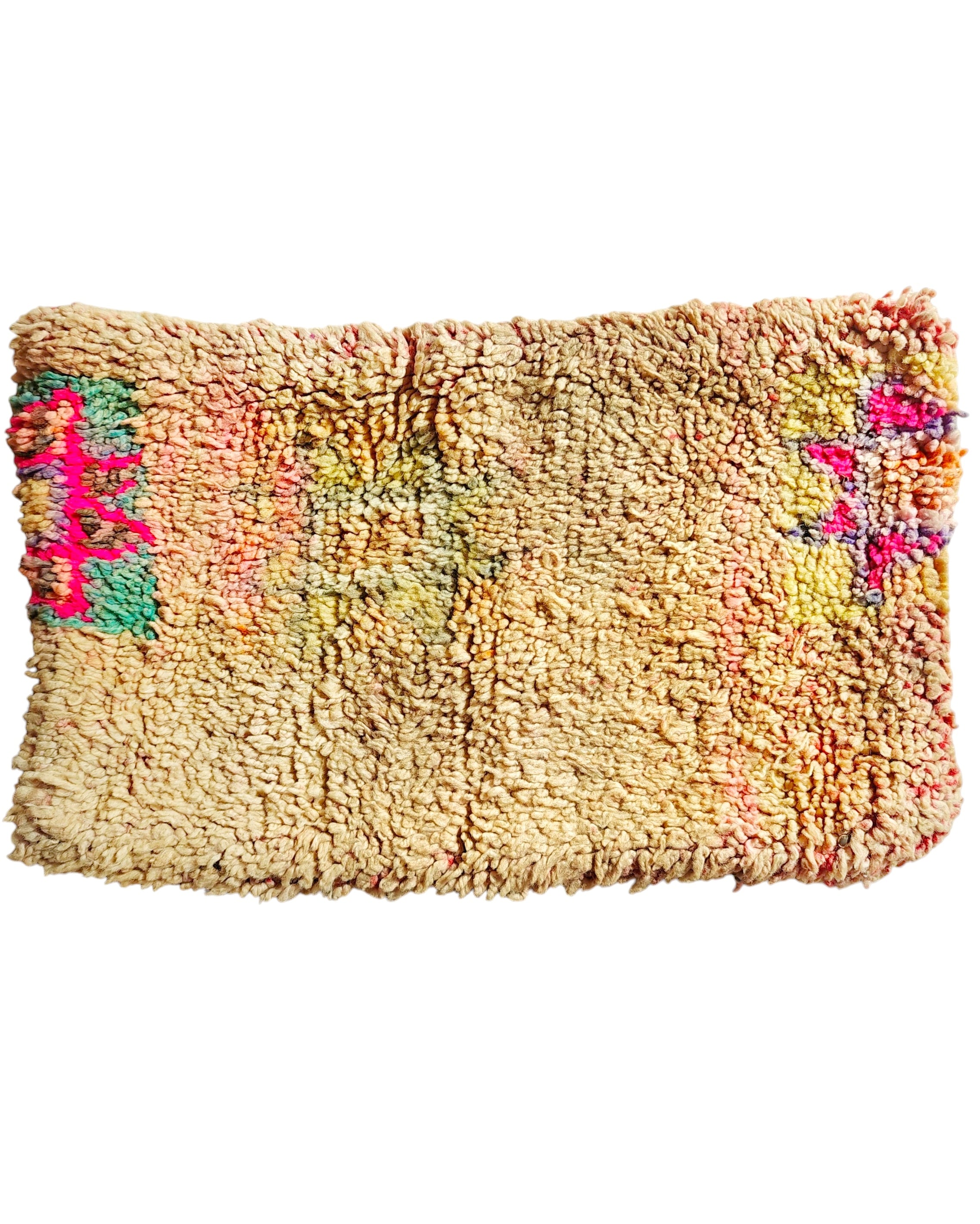 Boho Berberkissen beige