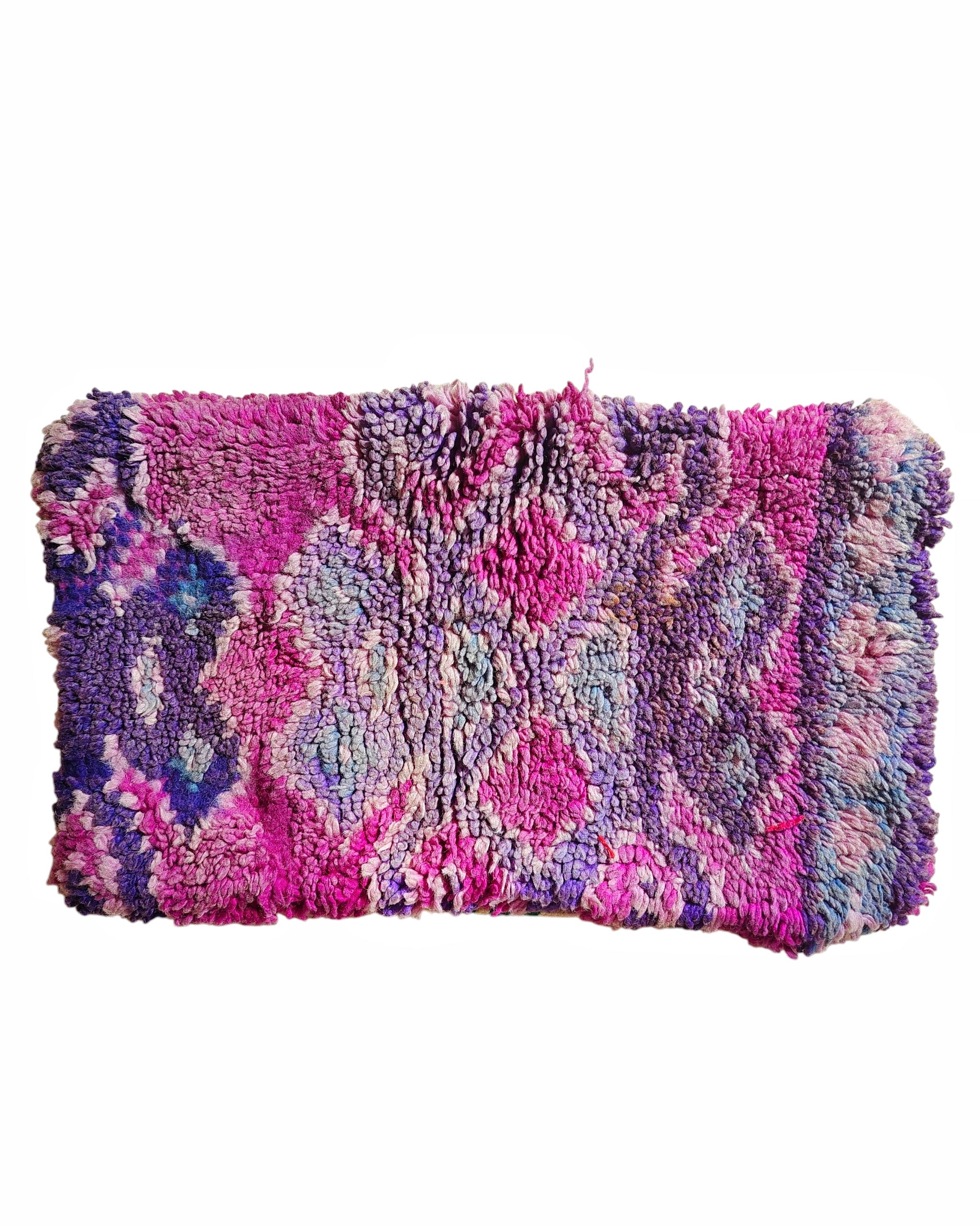 Boho Kissen blau violett