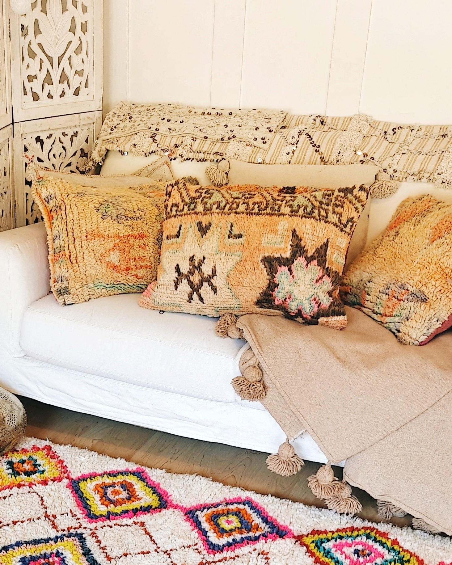 Dekokissen mit Stern