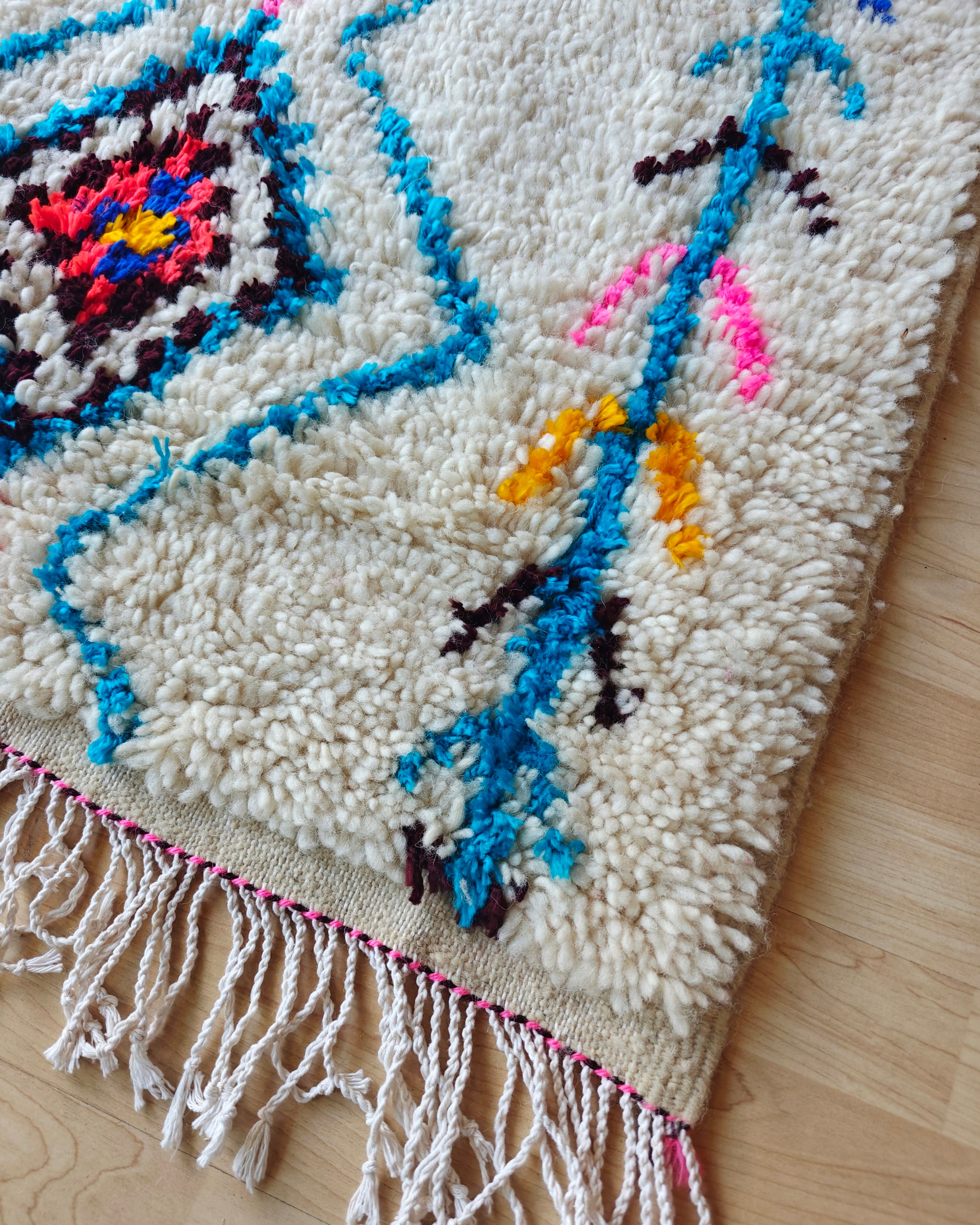 Happy Azur AZILAL Teppich 1 x 1.6