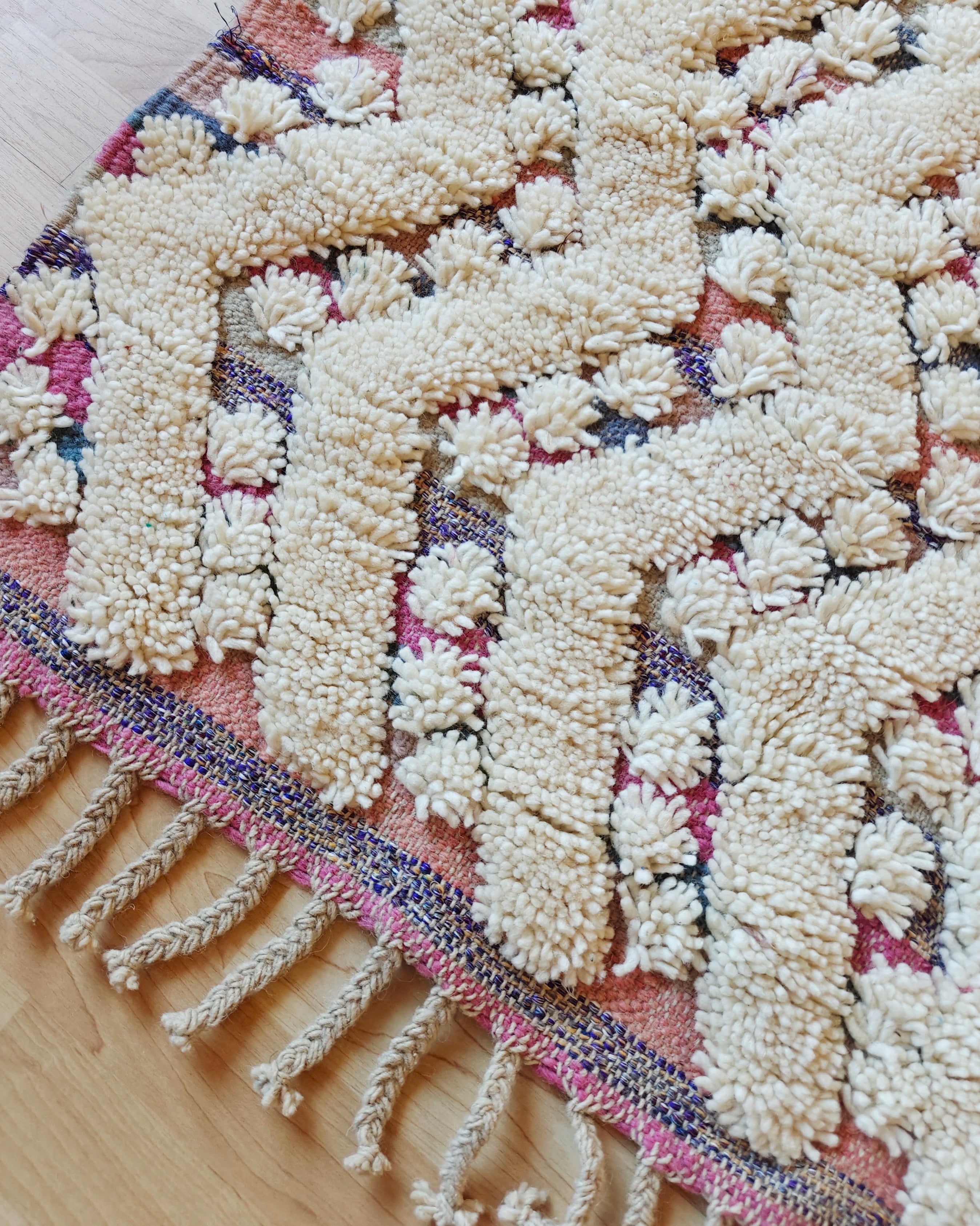 Kilim gewoben und geknüpfter Teppich Suin 1 x 1.5