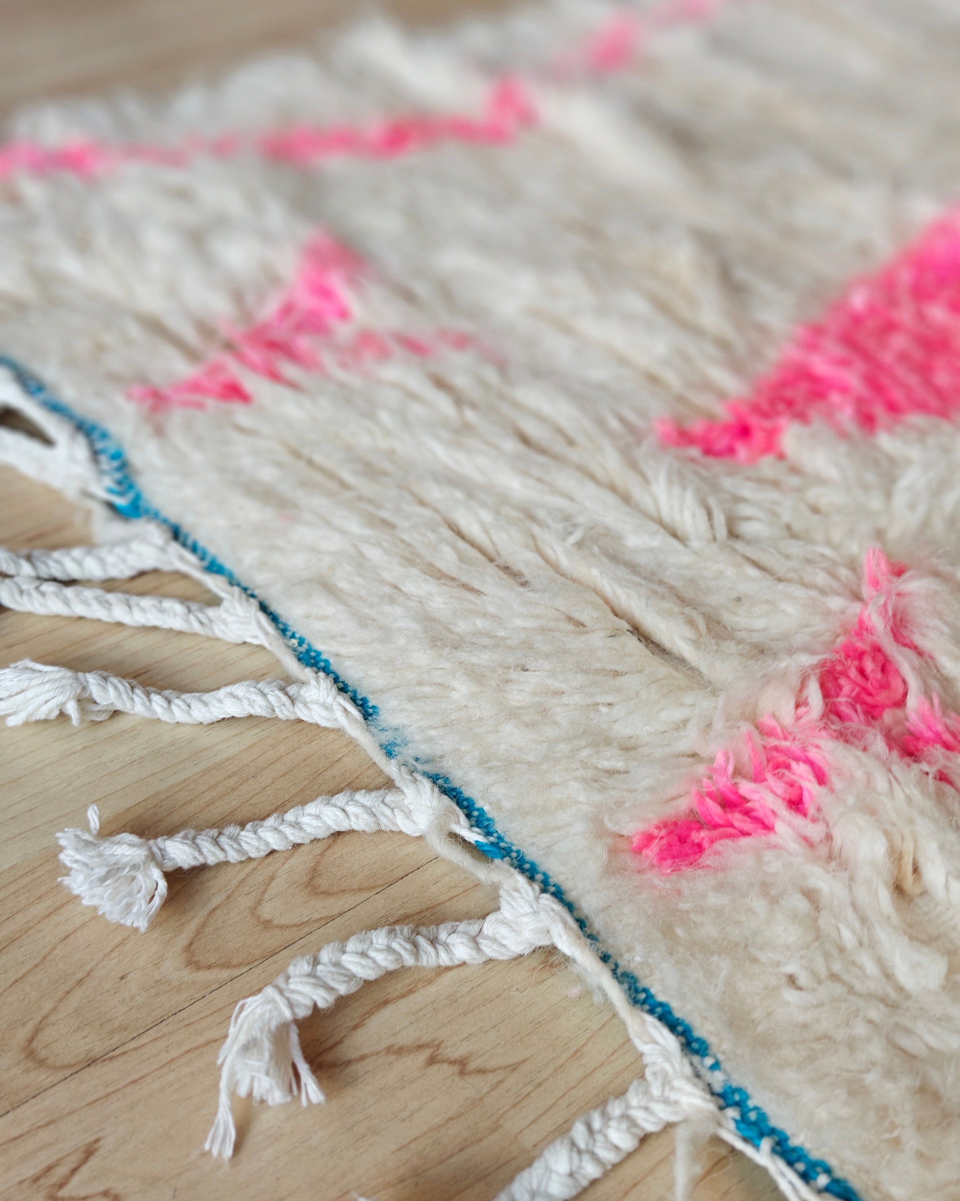 Pink AZILAL Teppich 1.9 x 3