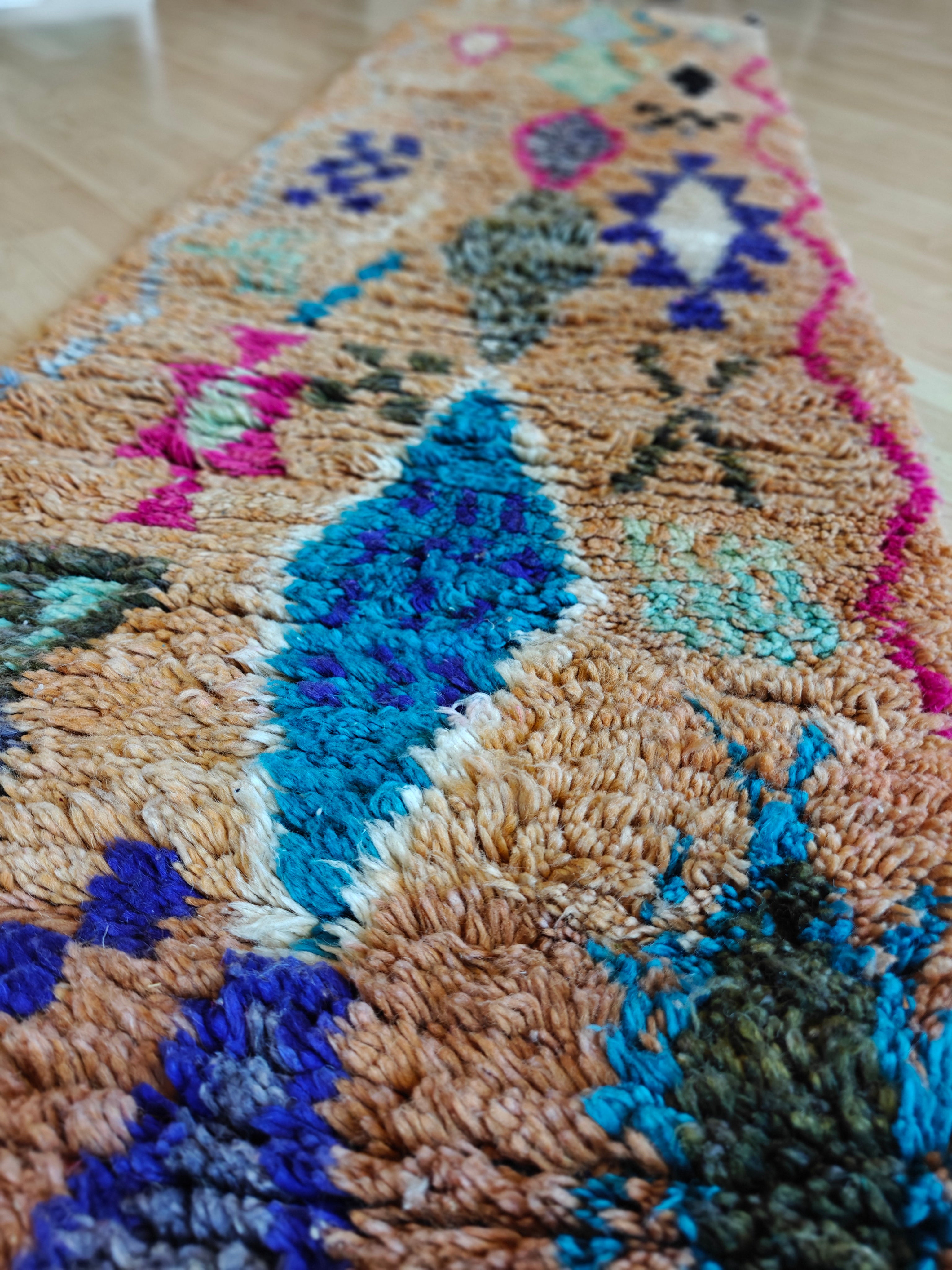 Bohemian Boujaad Teppich Läufer