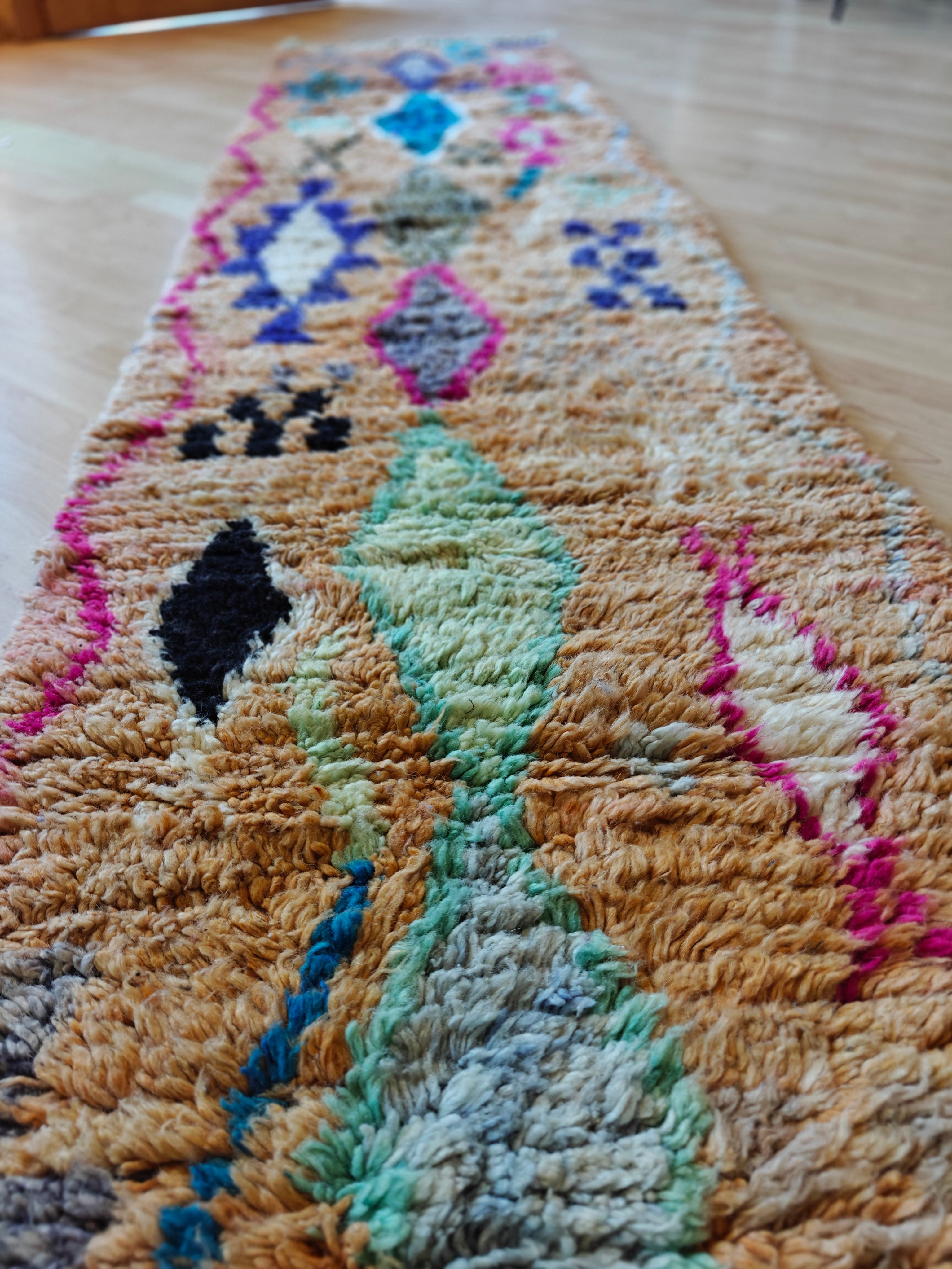 Bohemian Boujaad Teppich Läufer