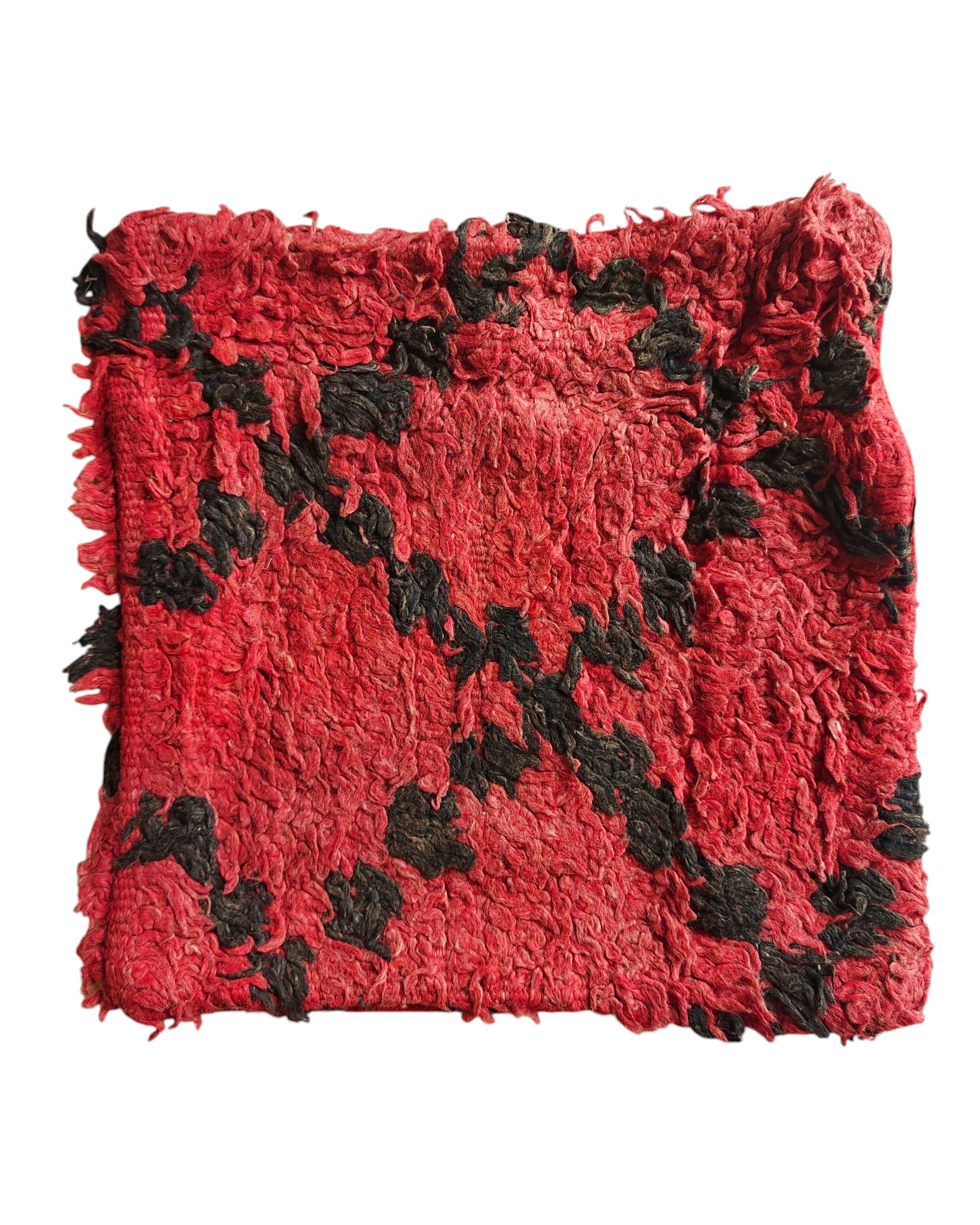 Rotes vintage Kissen