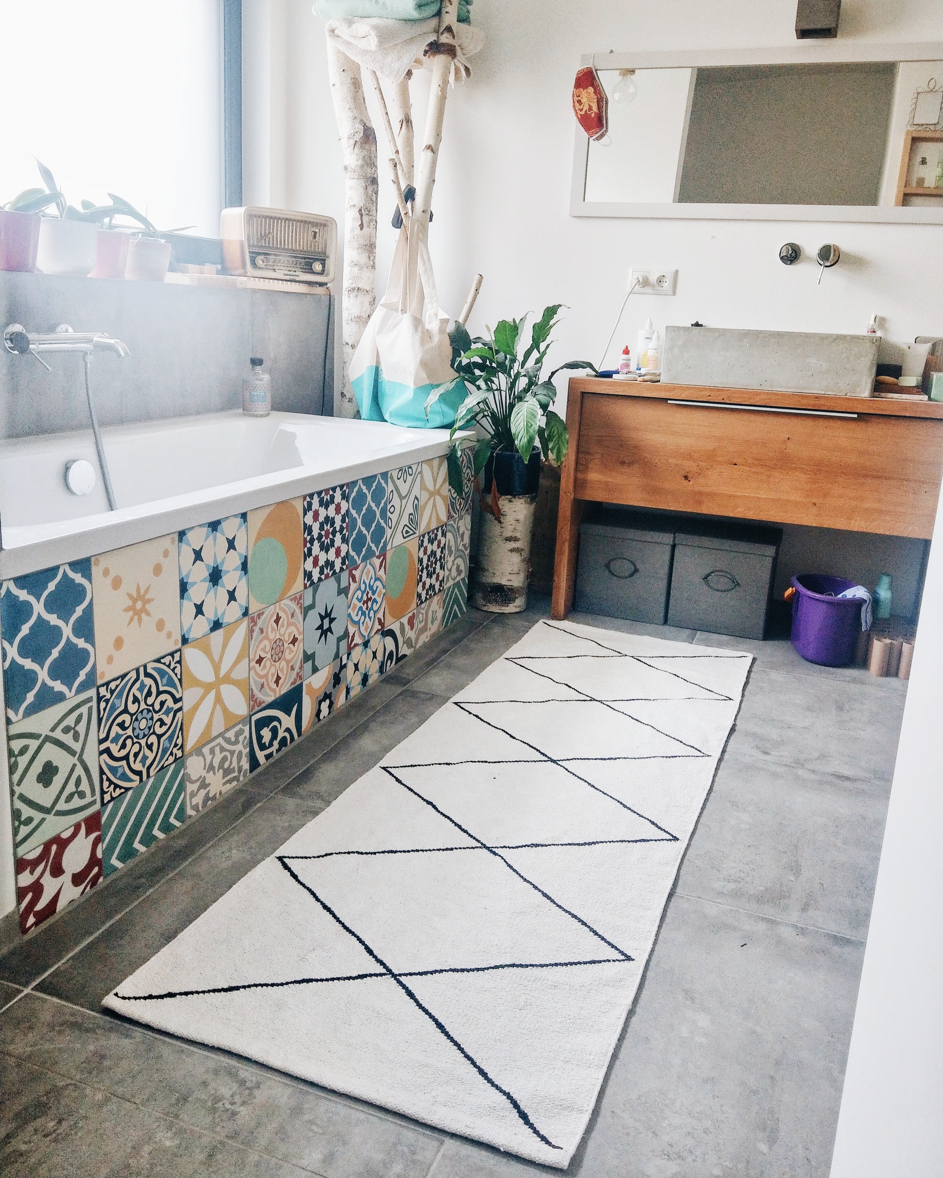 YOMA - Handgewebte Yogamatte