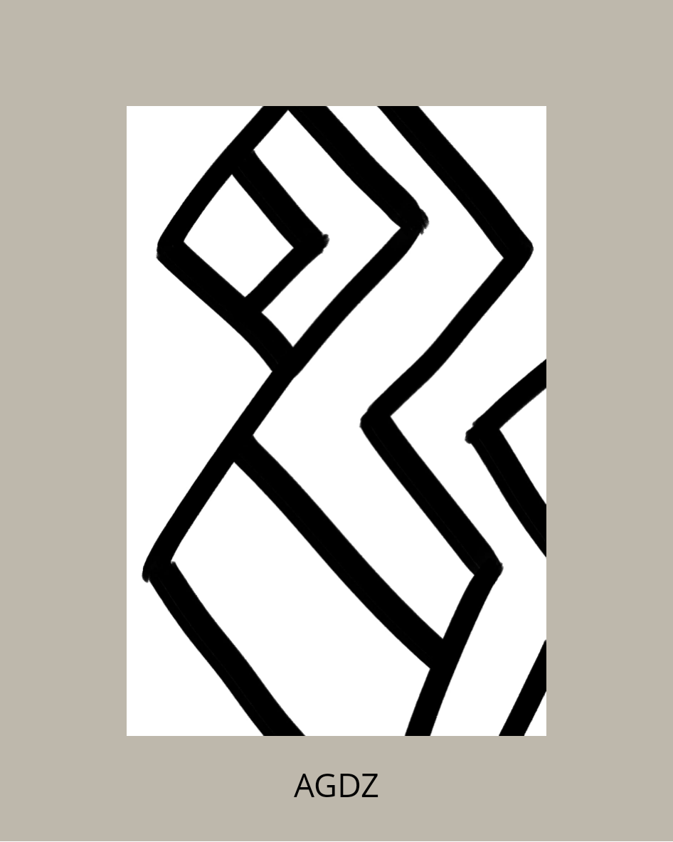 Wandkunst inspired by BERBER DESIGNS