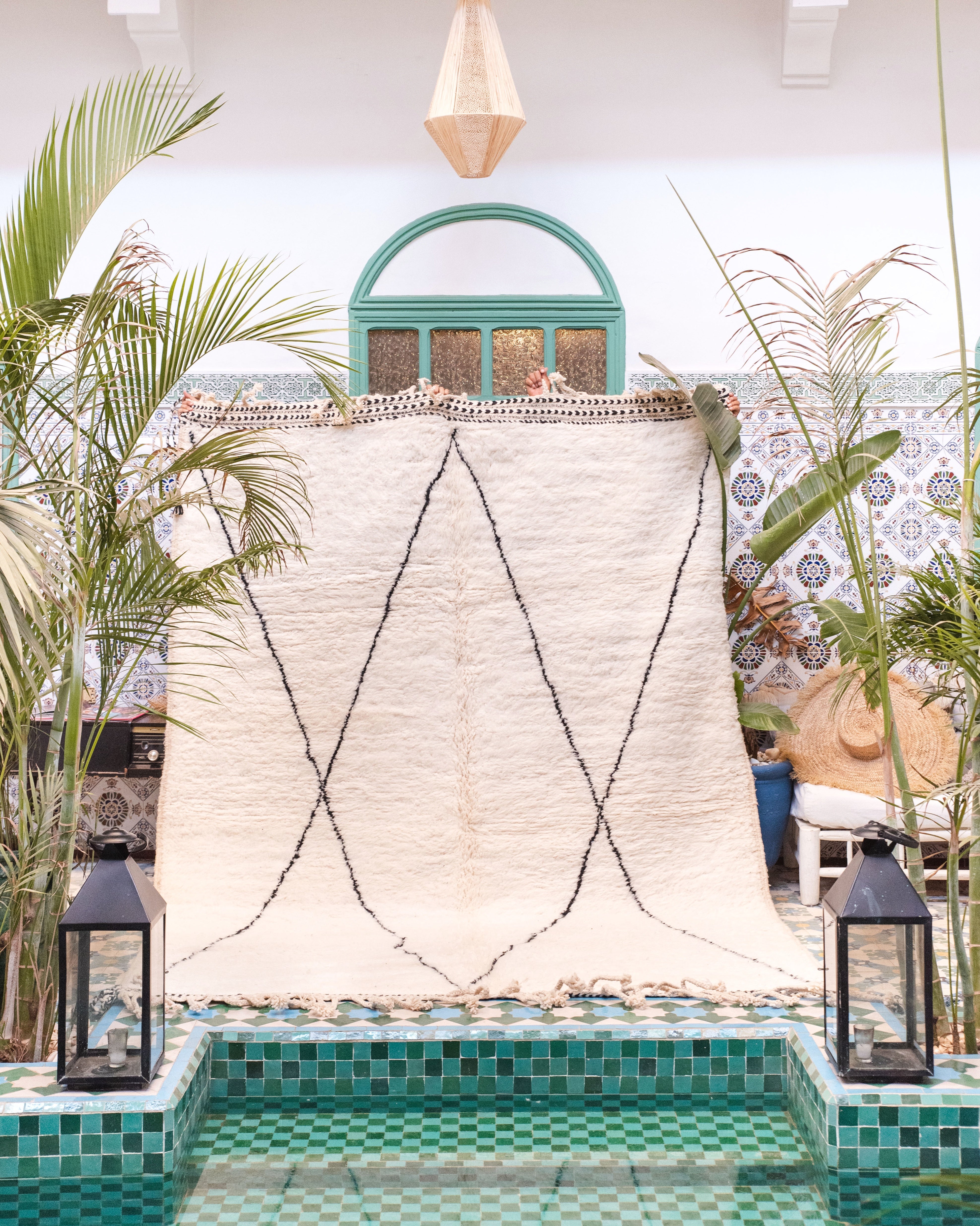 Deux Croix BENI OURAIN Teppich