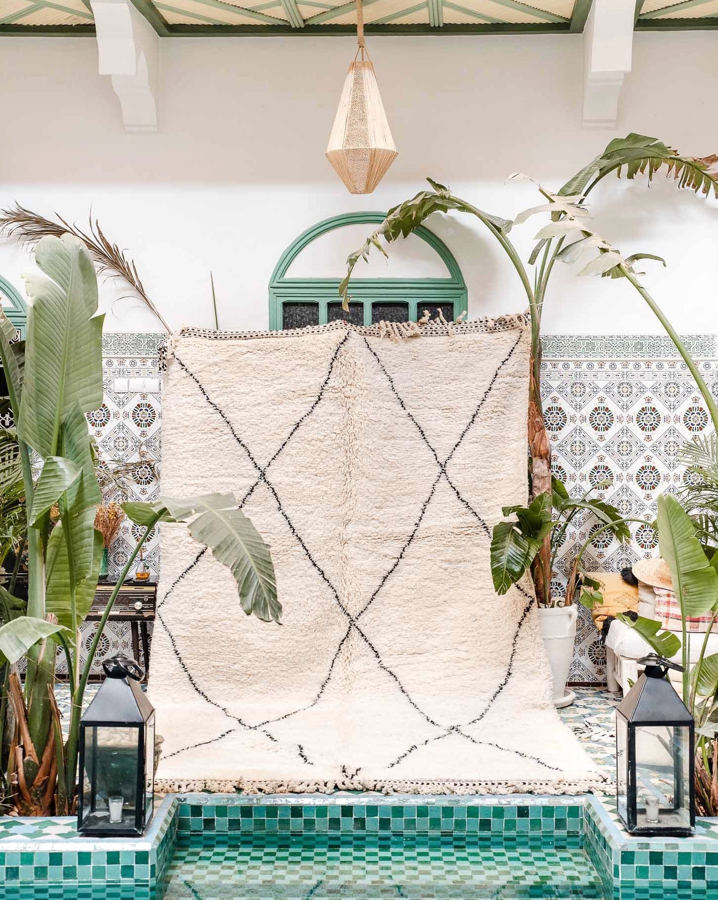 Galactic Polar BENI OURAIN Tepppich 2.2 x 3.9