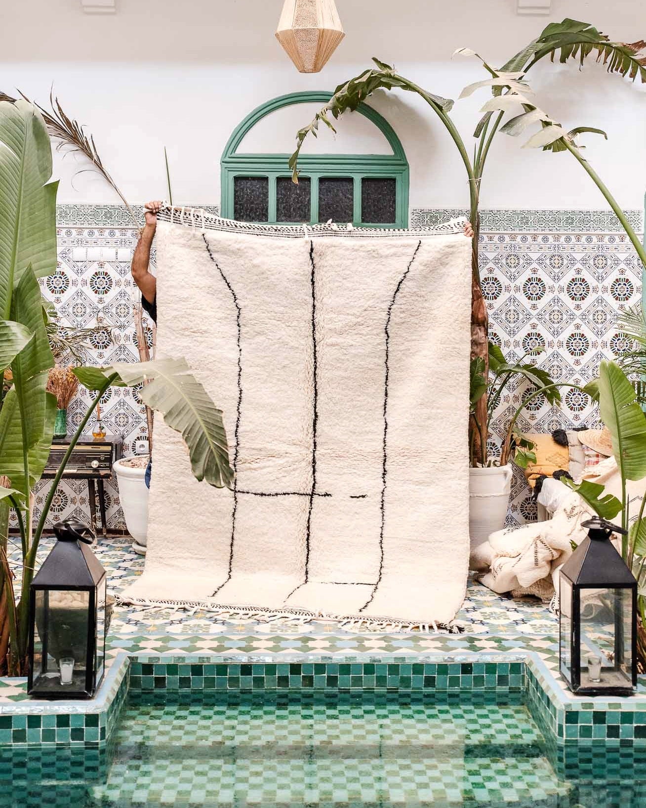 Modernist BENI OURAIN Teppich 1.7 x 2.7