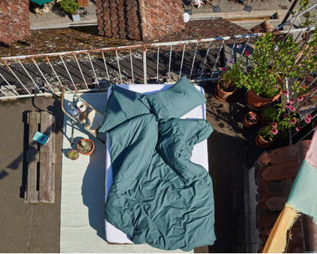 LaVie Bettwäsche LOUISE DARK GREEN