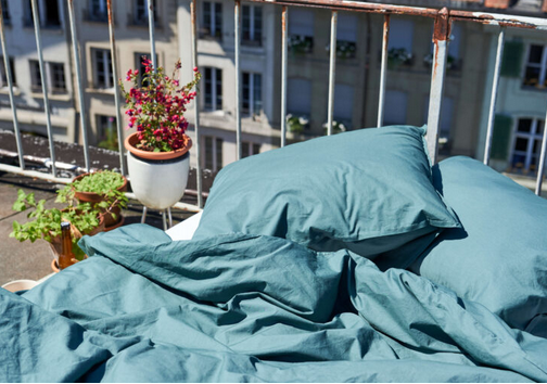 LaVie Bettwäsche LOUISE DARK GREEN