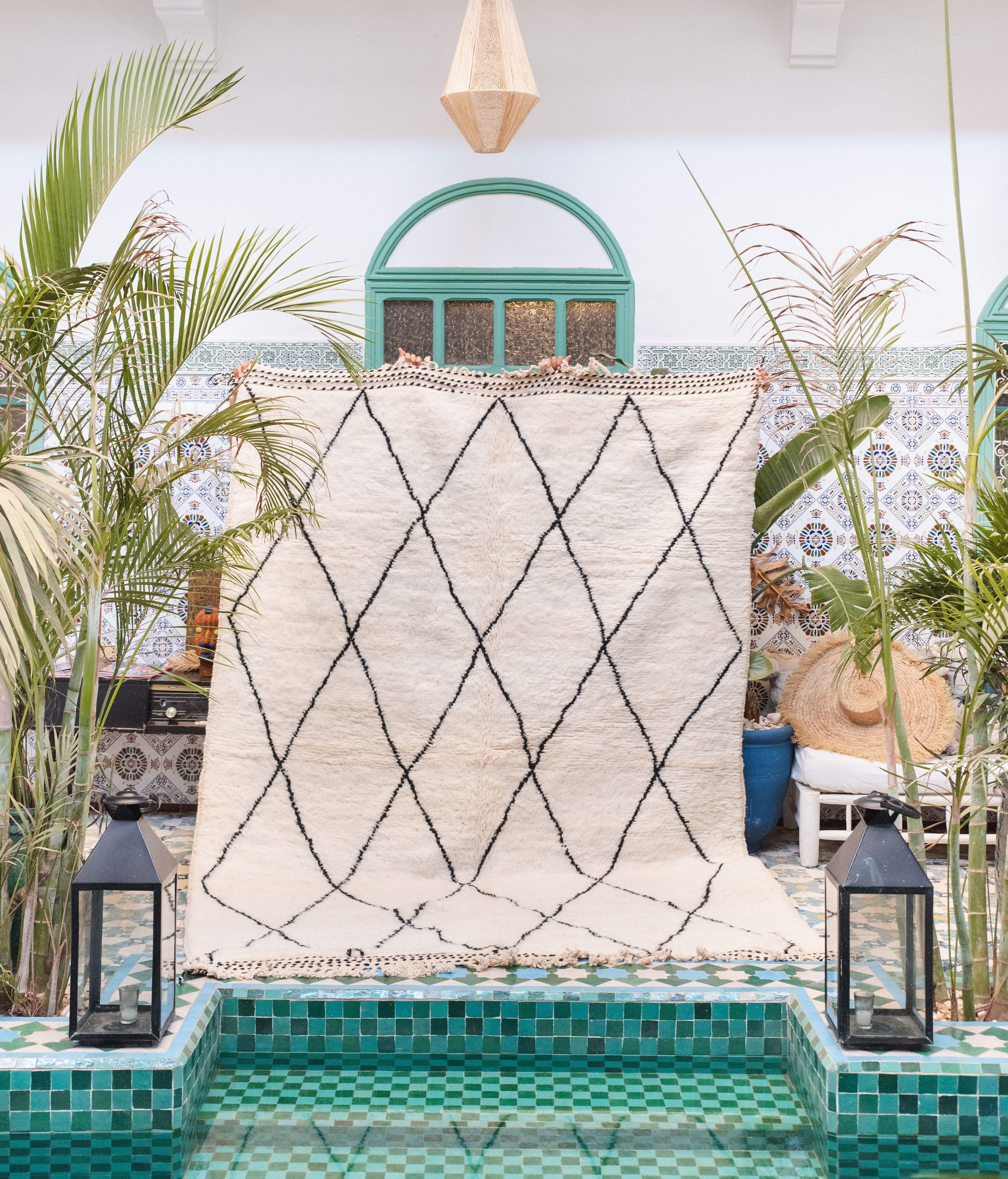 What`s a Moroccan Beni Ourain carpet?