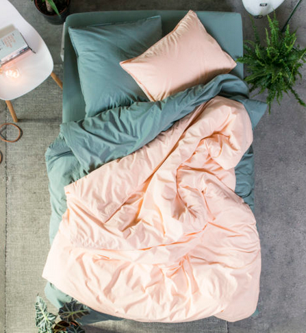 Casual. Sustainable. And quietly beautiful. LAVIE bed linen - our #freshenupyourbedroom newcomers