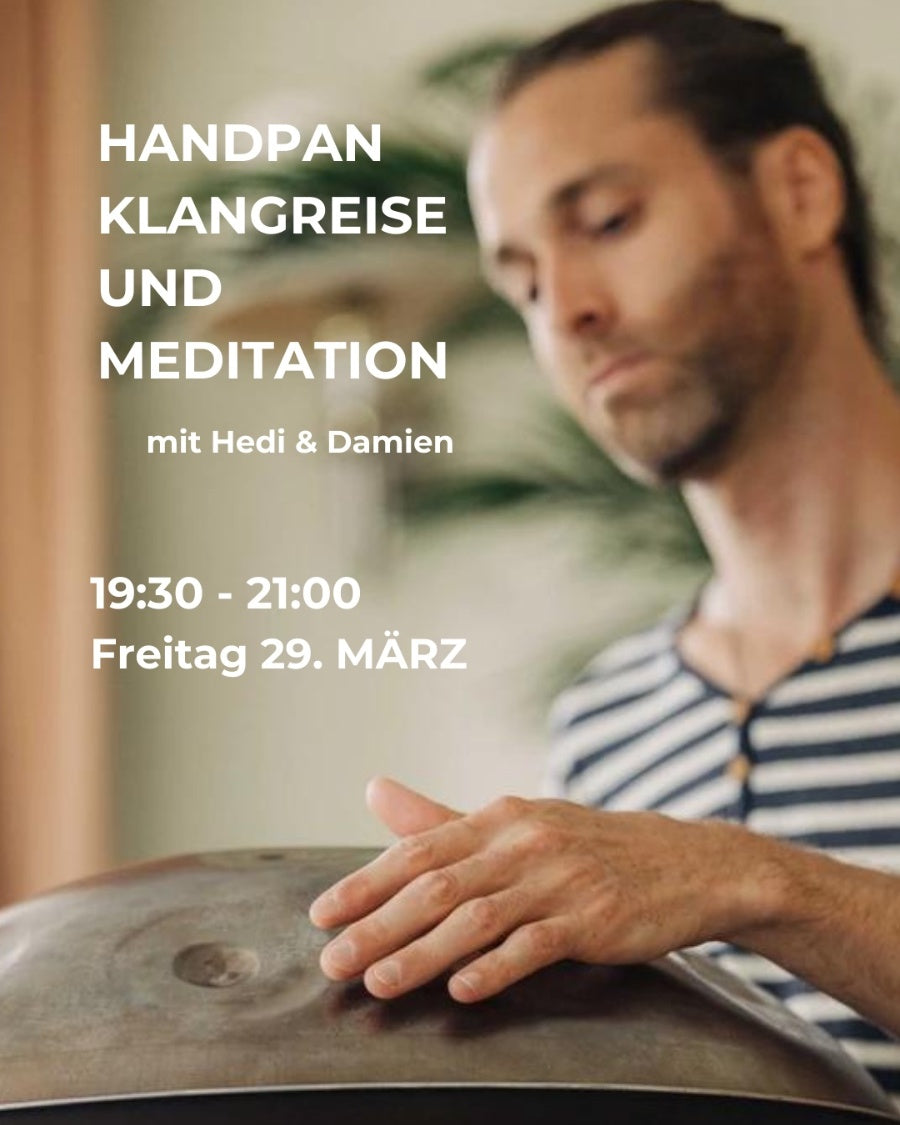 Handpan Meditation Davos Flyer