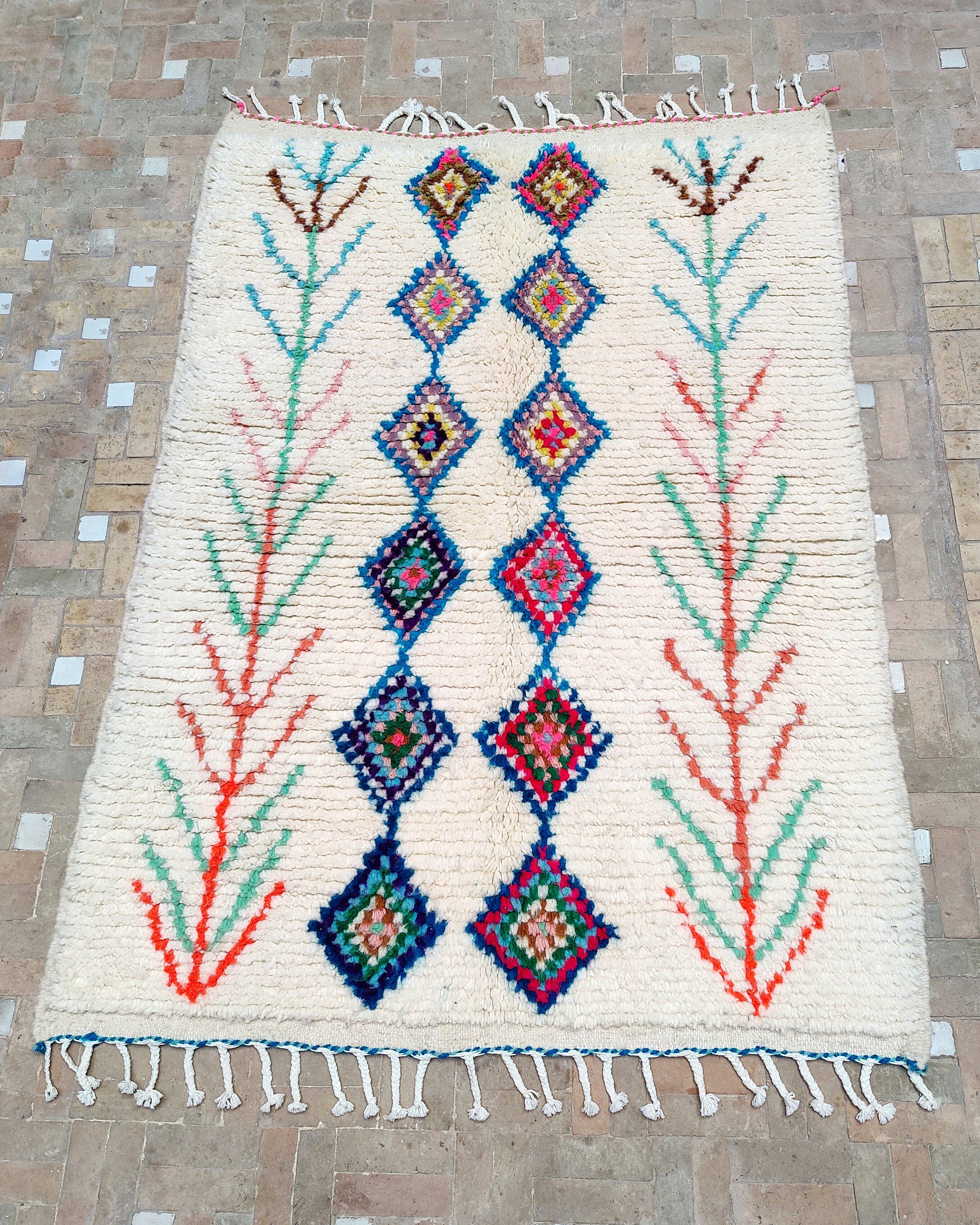 Azilal Teppich aus Marokko klein