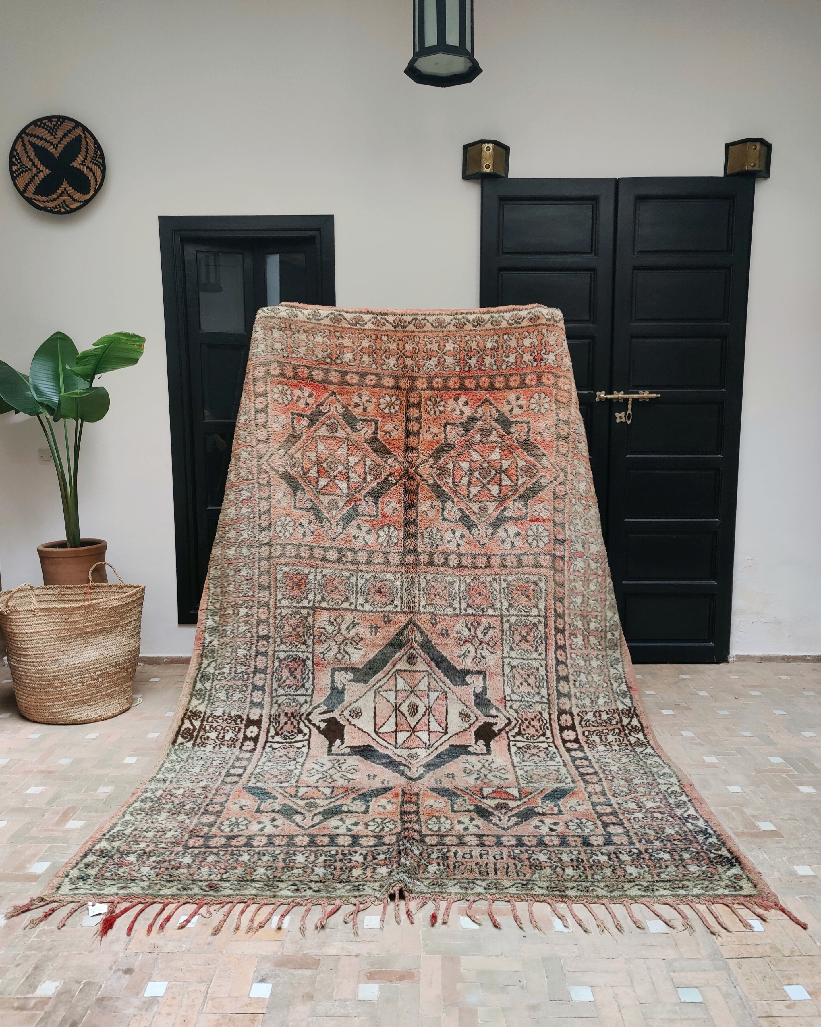 Vintage Berberteppich aus Marokko 
