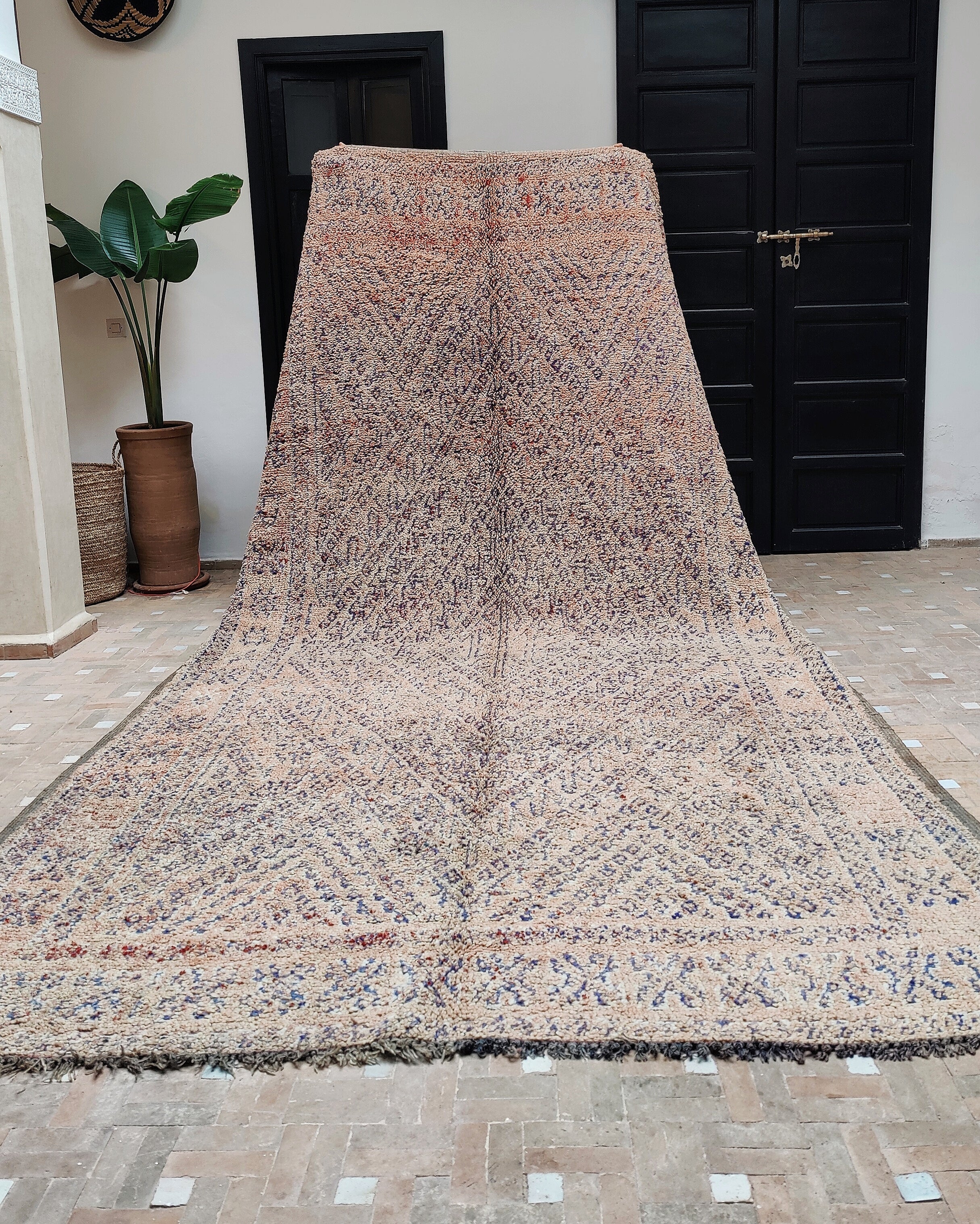 Beni Mguild Vintage Berber Teppich 