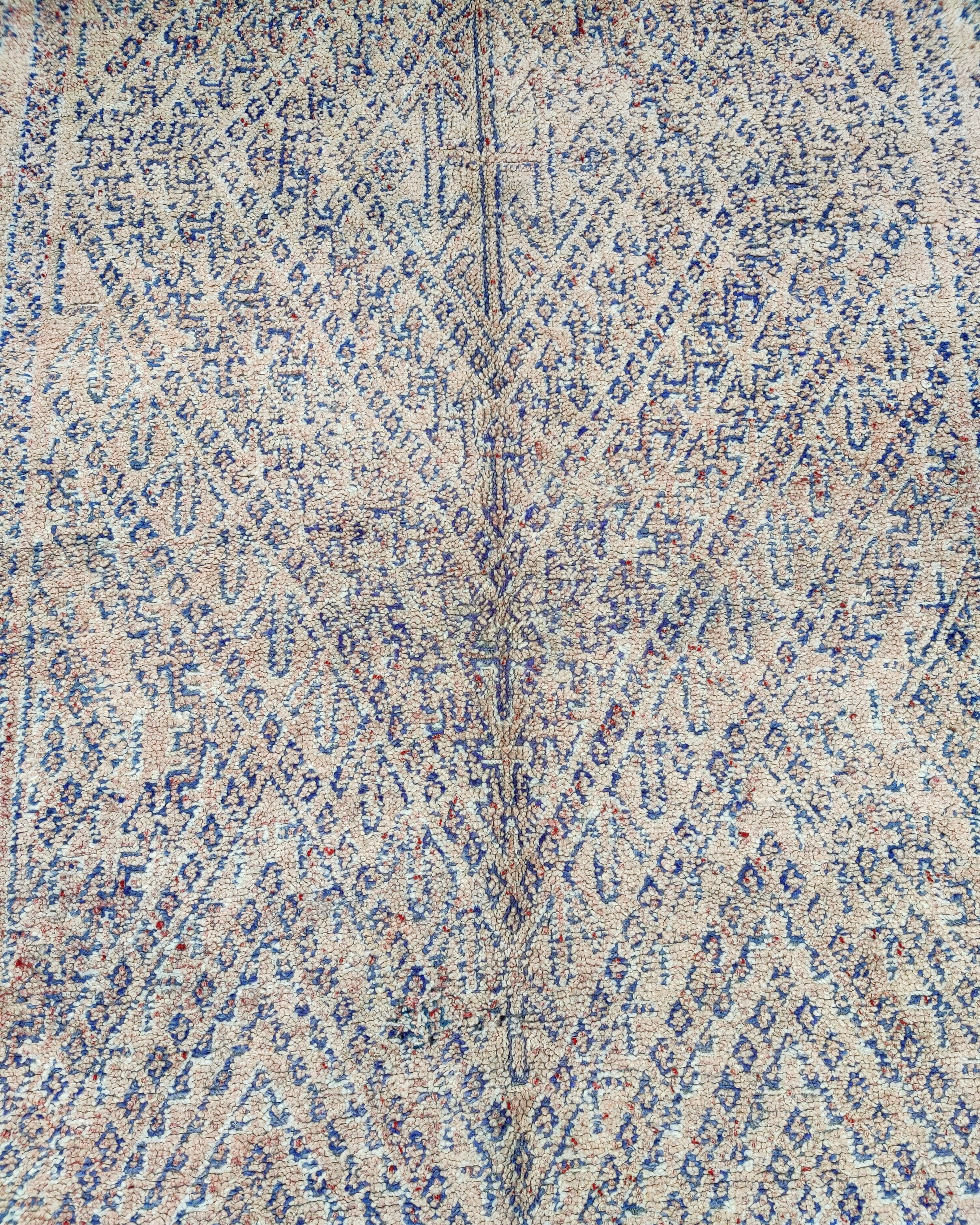 Beni Mguild Vintage Berber Teppich Muster