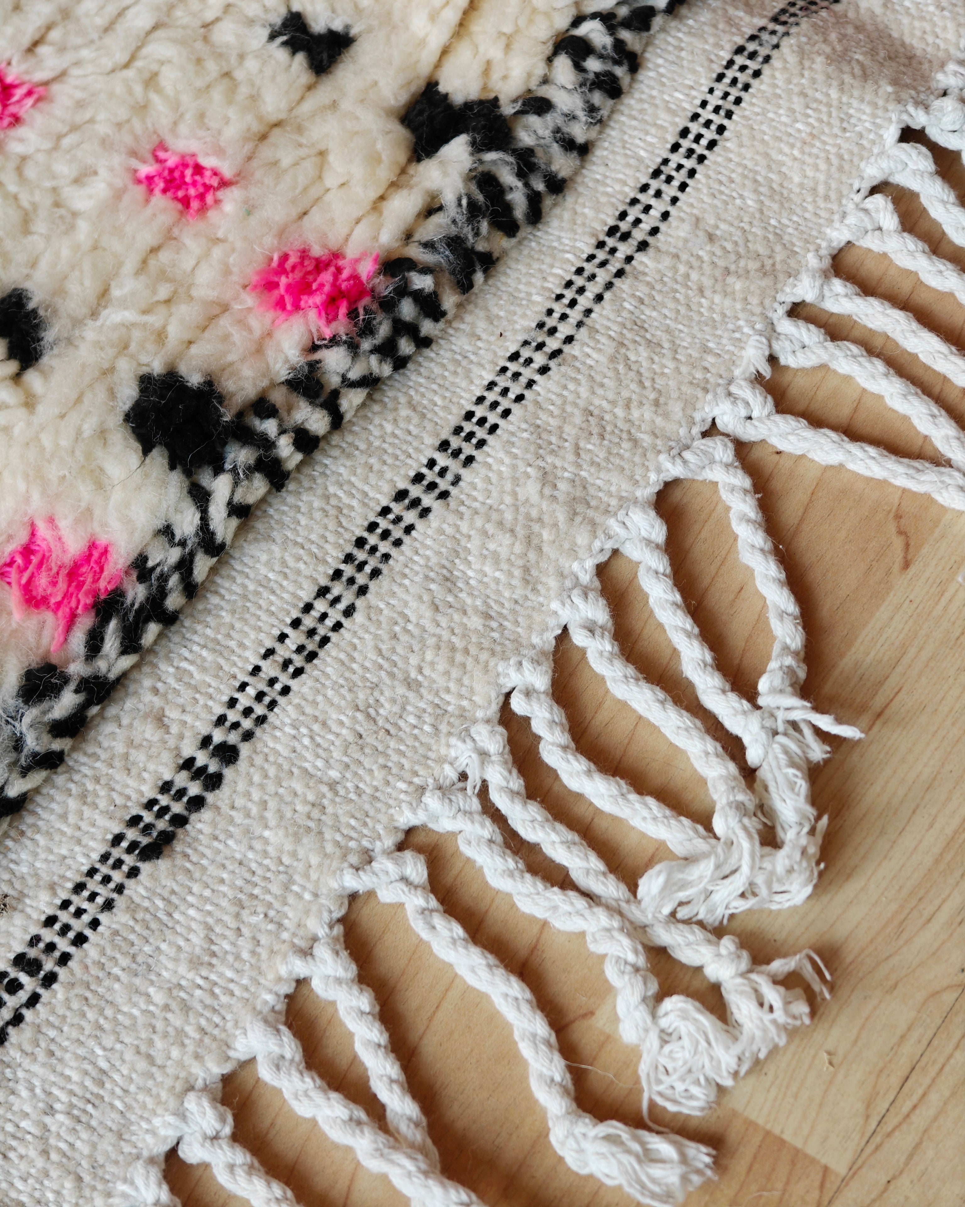 Pink AZILAL Teppich 1.4 x 2.6