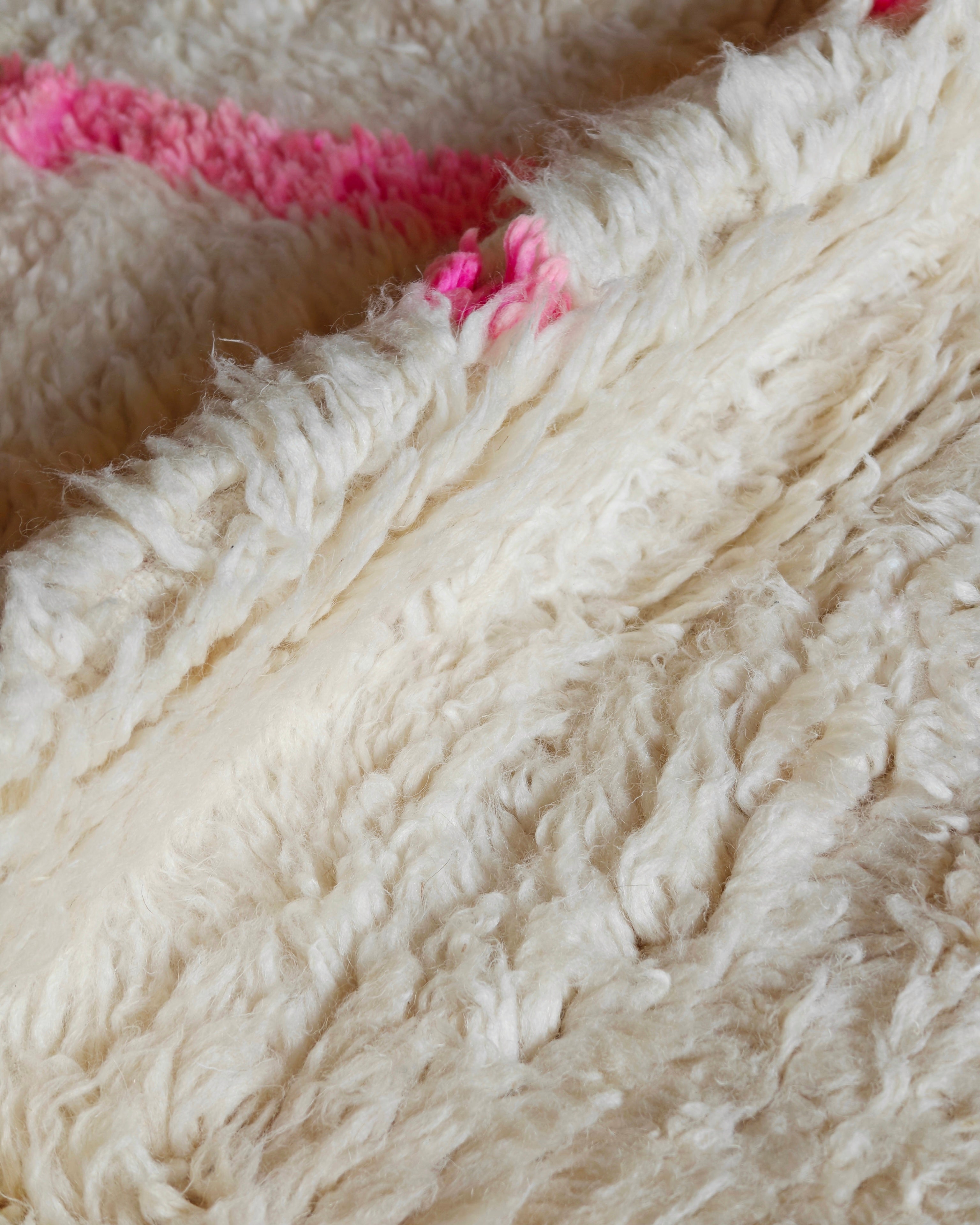 Pink AZILAL Teppich 1.9 x 3