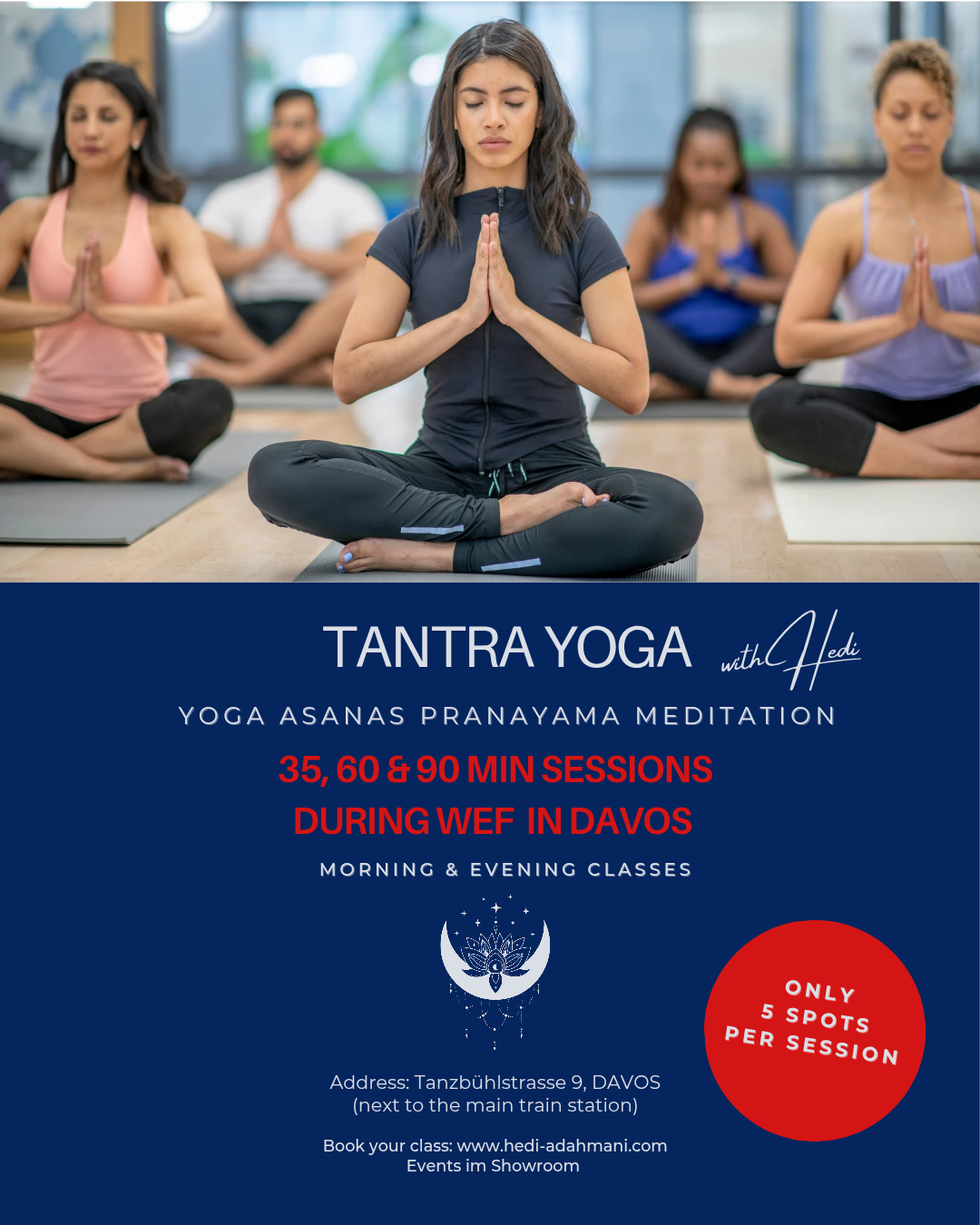 Tantra Yoga Davos during WEF in english