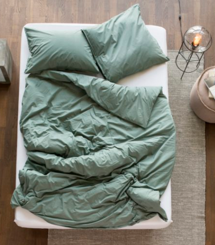 LaVie Bed Linen LOUISE SPRUCE GREEN