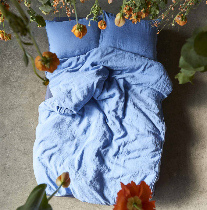 LaVie Bed Linen LINUS BLUE