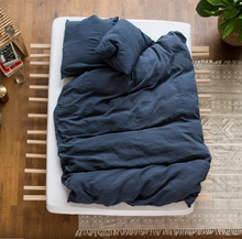 Load image into Gallery viewer, LaVie Bed Linen LINUS INDIGO